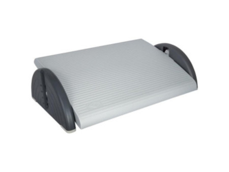 WEDO Repose-pieds Relax Plus, réglable en hauteur, gris