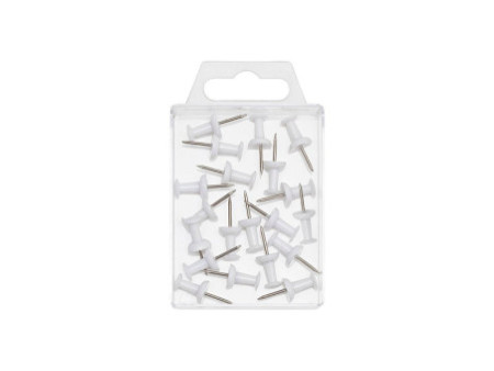 WEDO Punaises, blanc, petit paquet