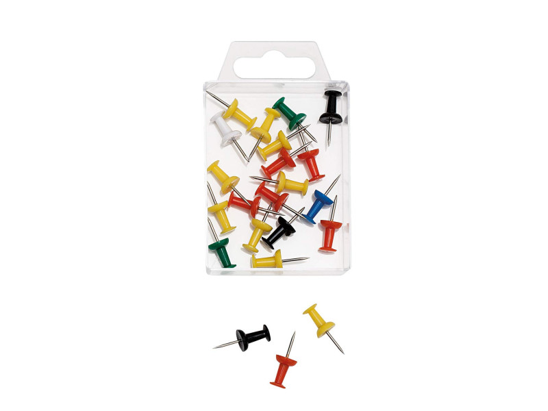 WEDO Punaises, assorti, petit paquet
