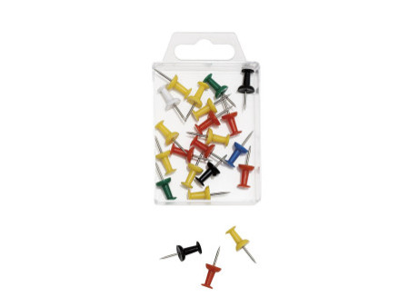 WEDO Punaises, assorti, petit paquet