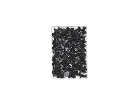 WEDO Punaise, grand paquet, noir