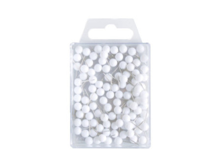 WEDO Epingles de signalisation, longueur: 16 mm, blanc
