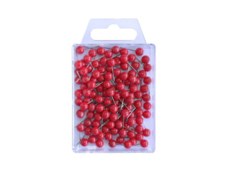 WEDO Epingles de signalisation, longueur: 16 mm, rouge