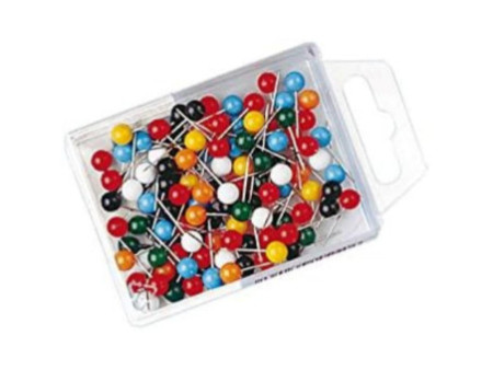 WEDO Epingles de signalisation, longueur: 16 mm, assorti