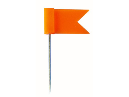 WEDO Epingles de signalisation, drapeau, assorti