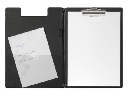 WEDO Porte-bloc double standard, format A4, noir