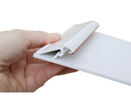 MAUL Porte-bloc plastique, pince sur le bord court