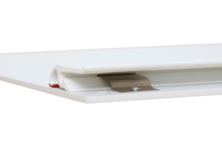 MAUL Porte-bloc plastique, pince sur le bord long
