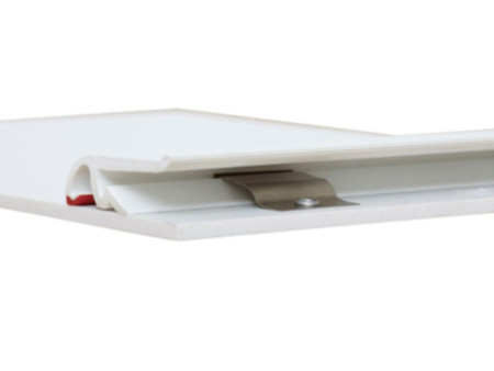 MAUL Porte-bloc plastique, pince sur le bord court
