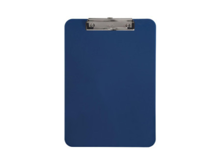 MAUL Porte-bloc en plastique, A4, bleu, avec pince