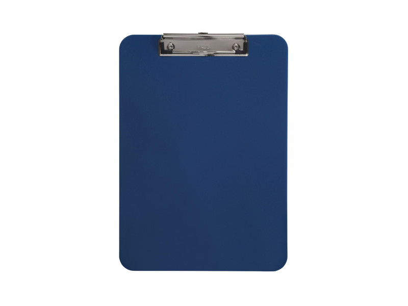 MAUL Porte-bloc en plastique, A4, bleu, avec pince