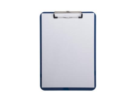 MAUL Porte-bloc en plastique, A4, bleu, avec pince