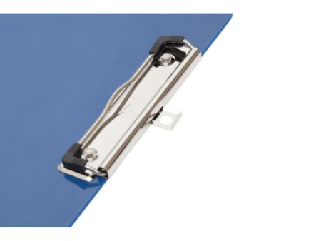 MAUL Porte-bloc en plastique, A4, bleu, avec pince