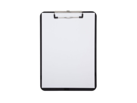 MAUL Porte-bloc en plastique, A4, noir, avec pince