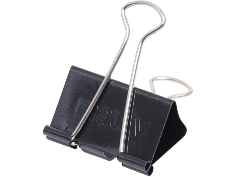 MAUL Pince double clip mauly 215, noir, (L)25 mm