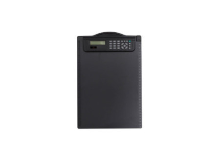 MAUL Porte-bloc avec calculatrice, format A4,plastique, noir