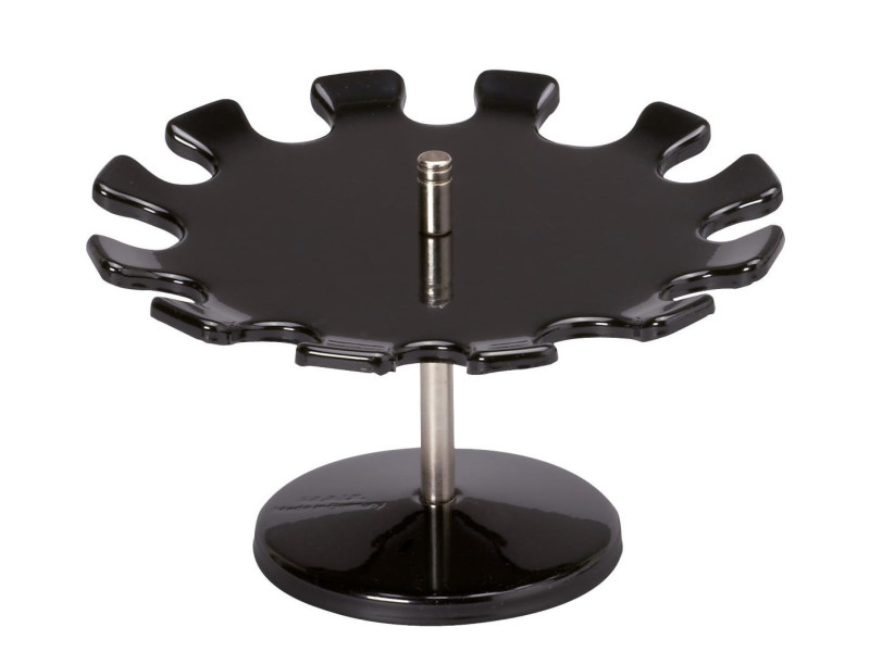 MAUL Porte-timbres ronds, 12 tampons, noir