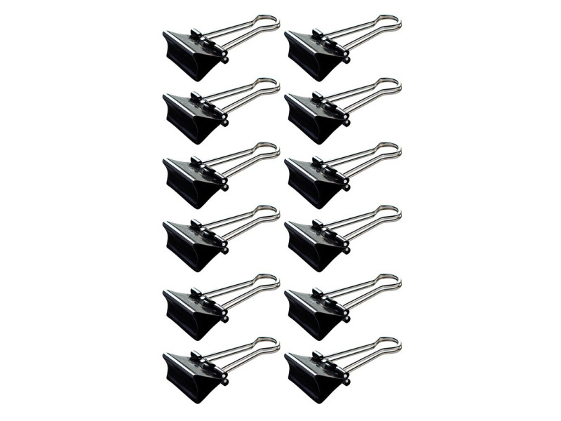 MAUL Pince double clip 213, noir, (L)16 mm, écartement: 5 mm