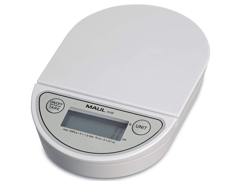 MAUL Pèse-lettres MAULoval, capacité de charge: 2.000 g