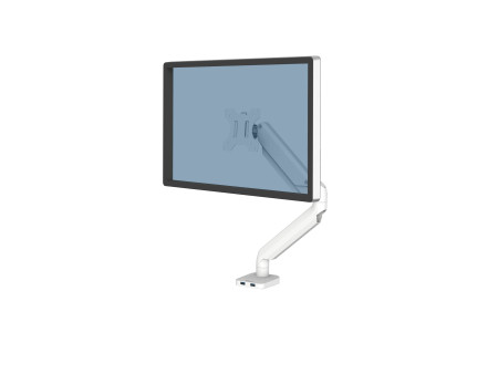 Fellowes Bras porte-écran Platinum Series, blanc