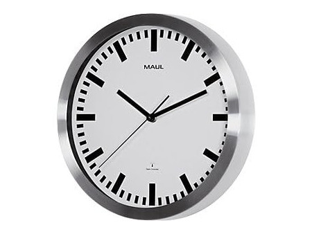 MAUL Horloge murale/horloge radio MAULpilot, diamètre: 300mm