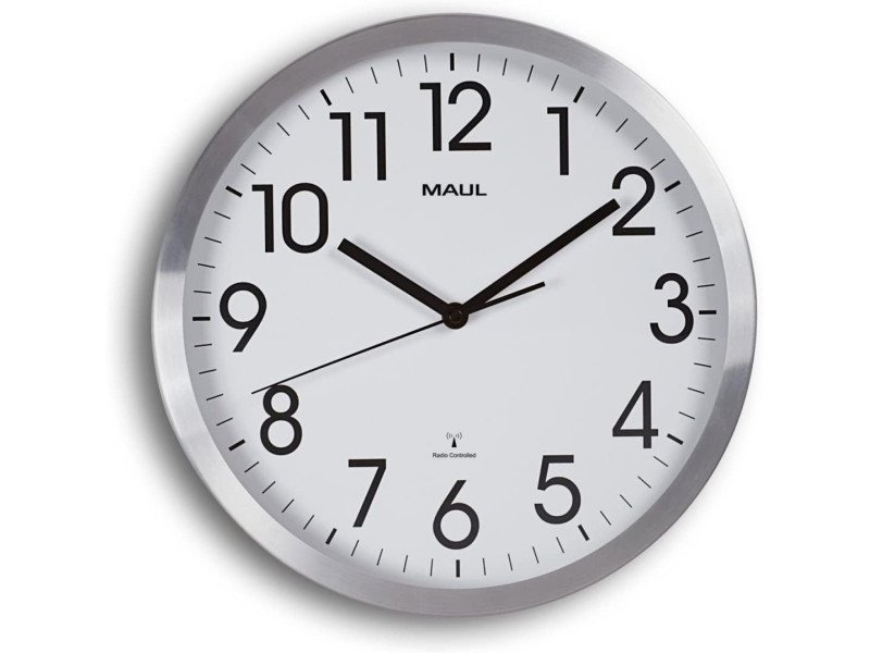 MAUL Horloge murale/horloge radio MAULmove, diamètre: 305 mm