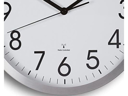 MAUL Horloge murale/horloge radio MAULmove, diamètre: 305 mm