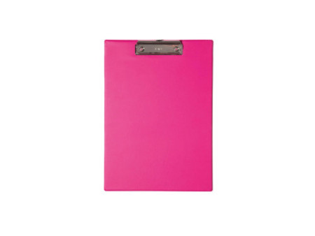 MAUL Porte-bloc, A4, plastifié, rose vif