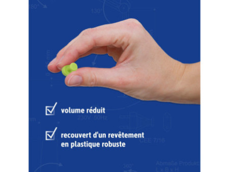 MAUL Aimant néodyme en forme de quille, adhérence: 1,5 kg