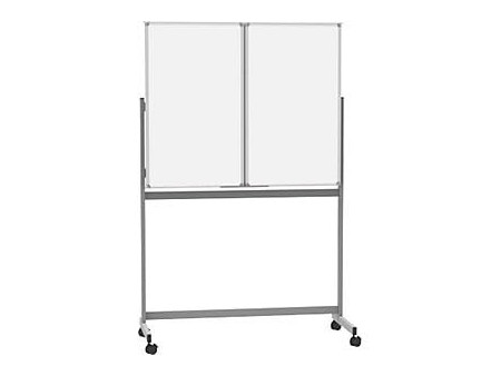 MAUL Tableau blanc mobile pliable MAULstandard, 1000x1200 mm