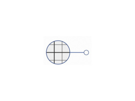 MAUL Tableau quadrillé MAULstandard, quadrillage 10 x 10 mm