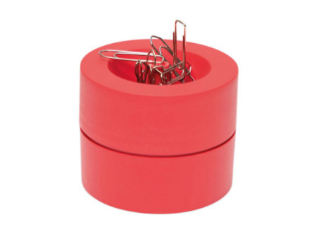 MAUL Distributeur de trombones MAULpro Recycling, rouge