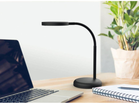 MAUL Lampe de bureau à LED MAULjoy, socle, noir