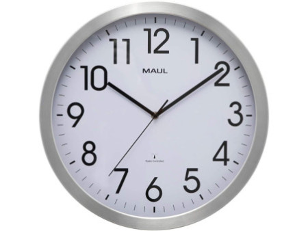 MAUL Horloge murale radio pilotée MAULmove, diamètre: 400 mm