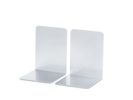 MAUL Serre-livres, en aluminium, (L)100 x (P)100 x (H)130 mm