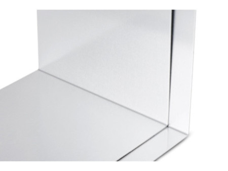 MAUL Serre-livres, en aluminium, (L)100 x (P)100 x (H)130 mm
