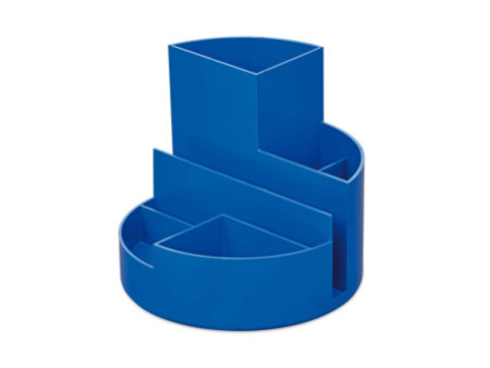 MAUL Multipot MAULrundbox Recycling, rond, bleu