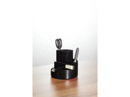 MAUL Multipot MAULrundbox Recycling, rond, noir