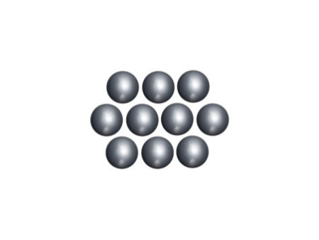 MAUL Aimant boule, diamètre: 30 mm, 0,6 kg, argent