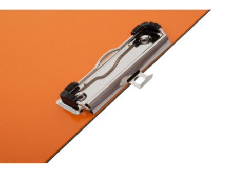 MAUL Porte-bloc avec pince MAULflexx, A4, orange / noir