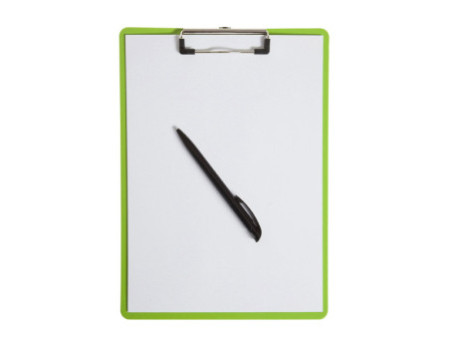 MAUL Porte-bloc avec pince MAULflexx, A4, vert clair/noir