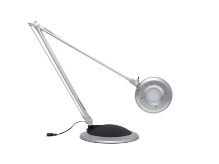 MAUL Lampe de bureau LED MAULbusiness, argent/noir
