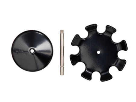 MAUL Porte-timbres rond, 8 tampons, noir, (51008-90)