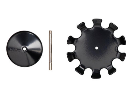 MAUL Porte-tampons rond, 10 tampons, noir, (51010-90)