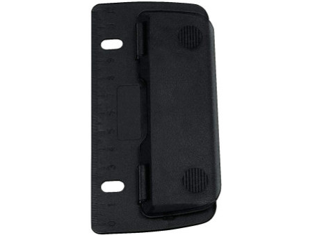 WEDO Perforateur de poche, capacité: 3 feuilles, noir