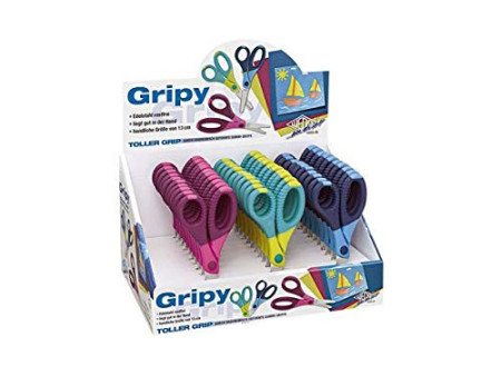 WEDO Ciseaux de bricolage Gripy, rond, longueur: 130 mm