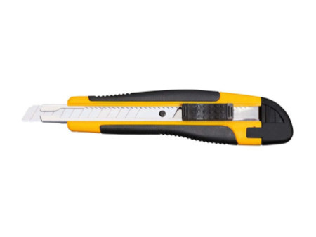 WEDO Cutter universel, lame: 9 mm, noir/jaune