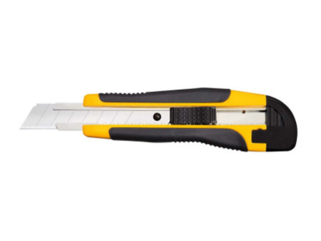 WEDO Cutter universel, lame: 18 mm, noir/jaune