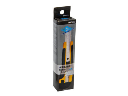 WEDO Cutter universel, lame: 18 mm, noir/jaune