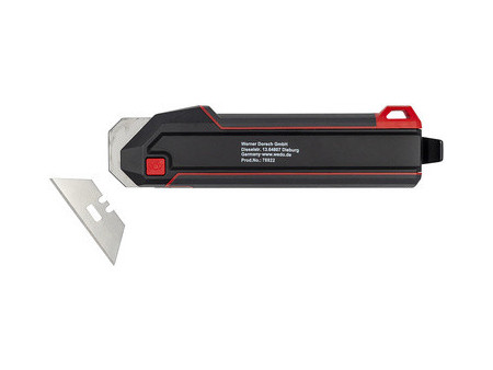 WEDO Couteau & grattoir 2 en 1 Premium, lame: 19 mm